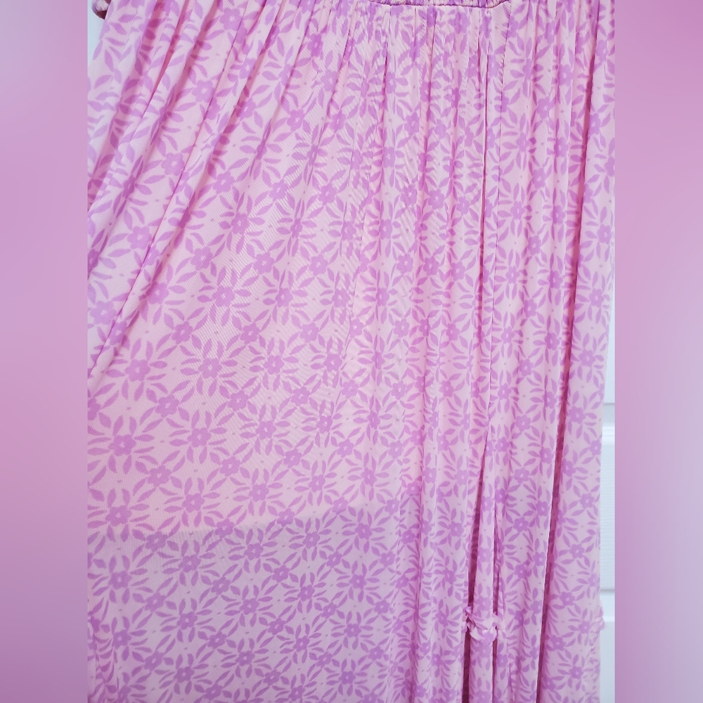 Free People It's Fate Midi Dress/Lilac Combo - Picture 8 of 13
